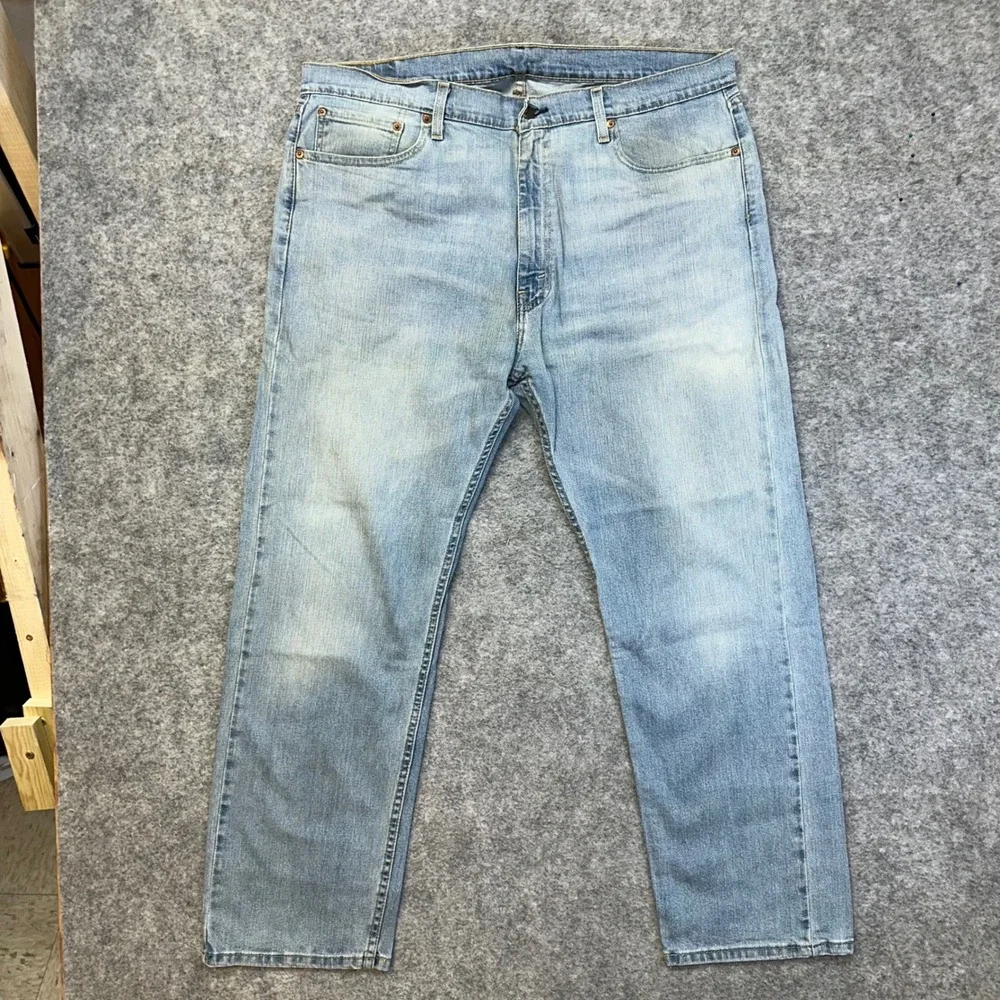 Lot of 4 Levi's 505 Straight Jeans Men's 40x30 Blue Denim Work Pants Bundle